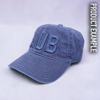 Monochrome Hats - Customizable: White Cotton