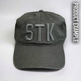 Monochrome Hats - Customizable: White Cotton