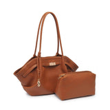 Monroe Satchel: Almond