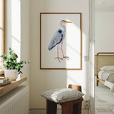 Great Blue Heron: Unframed / 11 x 14