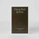 Citrus Peel & Pine Beeswax & Essential Oil Jar Candle