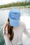 Coastal Cowgirl - Blue Corduroy Trucker Hat