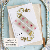 Flowers Keychain | Floral Keychain | Bag Charm