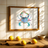 Blue Crab No. 2: Unframed / 5 x 7