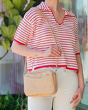 Fiona Crossbody Natural Lattice: Default