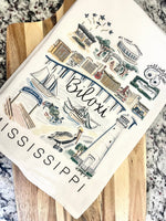 Tea Towels - All Cities: Bay St. Louis MS