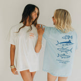 BY THE SEA | Saltwater Fish Unisex Tee: M