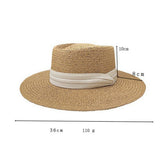 BEACH VACATION SUN FEDORA STRAW HATS FOR WOMEN_CWAH1151: BEIGECOFFEE / (OS) 1