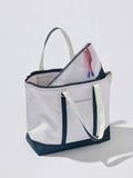 PORT WATER RESISTANT ZIP POUCH: NAVY