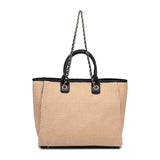 Jaxon Tote: Natural White