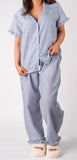 Skylar Ruffle Pants: PINK XL