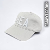 Monochrome Hats - Customizable: White Cotton
