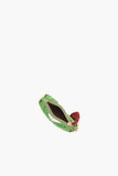 Tropical Kiwi Beaded Coin Pouch