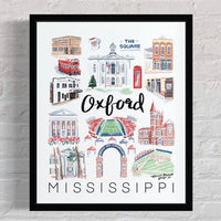 Mississippi City Prints (Unframed; Packaged Only): Bay St. Louis / 12" x 16"