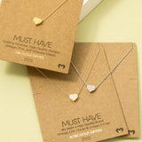 Dainty Heart Pendant Necklace: G