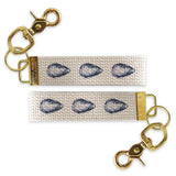 Oyster Keychain | Coastal Gift | Bag Charm