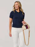 SCALA CROSS-BODY BAG: IVORY
