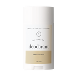 DEODORANT | 2.75 OZ: VANILLA + MINT