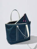 PORT WATER RESISTANT TOTE: NAVY
