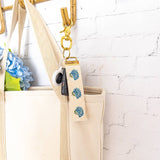 Blooming Hydrangea Keychain