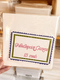 Blank Needlepoint Canvas Sheets Set of 6 13 Mesh Mono Canvas: 10" x 14" | Set of 6