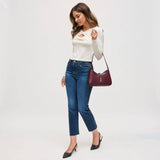 Judith Shoulder Bag: Black
