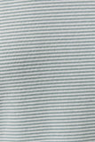 MOCK NECK STRIPE SWEATSHIRTS TOP: SAGE-CREAM STRIPE / L