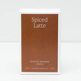 Spiced Latte Essential Oil Beeswax Jar Candle: Non-Toxic