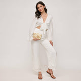 Seaside Chic Evening Bag: Natural