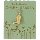 Charm Garden - Cowboy Boot Charm - Gold