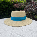 BEACH VACATION SUN FEDORA STRAW HATS FOR WOMEN_CWAH1151: BEIGECOFFEE / (OS) 1
