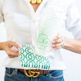 In Stock WH Paper Cocktail Napkins | Green Trellis