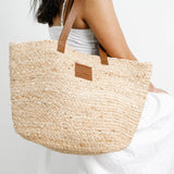 Jute Seagrass Island Beach Tote