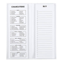 Charcuterie List Pad - White