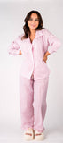 Skylar Ruffle Pants: PINK XL