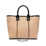 Jaxon Tote: Natural White