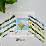 Calla Lily Needlepoint Kit
