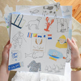 Coloring Book New England
