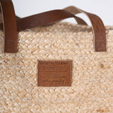 Jute Seagrass Island Beach Tote