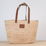 Jute Seagrass Island Beach Tote