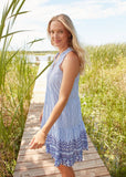 Seaside Sleeveless Tiered Dress (276-SEA-1726): L