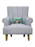 Pink Golf Cart Hook Pillow