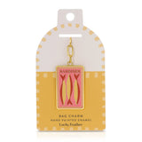 Enamel Bag Charm - Sardines