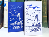 Fansea Matches | Blue Keepsake Matchbox