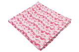 On Wednesdays We Wear Pink  Baby Swaddle Blanket