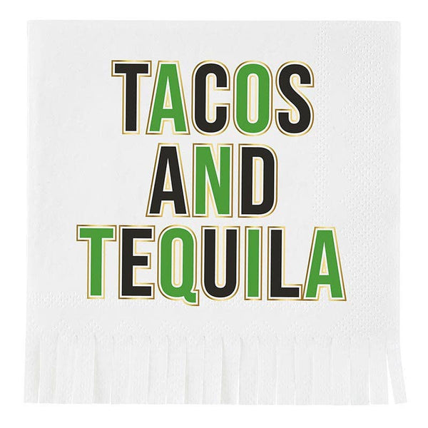 Cocktail Napkin - Taco and Tequila