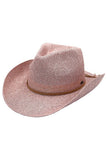 C.C Sequin Cowboy Hat: Gold
