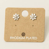 Mini Flower Stud Earrings: G