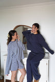 Billie Striped Loungewear Long Sleeve Top: XL / Long Sleeve Top