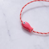 Sailor String Good Luck Fish Bracelet Trending : Blue Sky Fish/Ocean String
